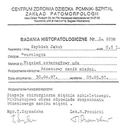 Rozpoznanie histopatologiczne